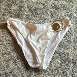 MOEVA WHITE BIKINI BOTTOM